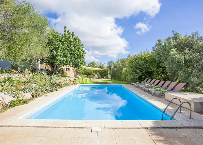 Es Garrover - Villa With Private Pool In Cala Millor Free Wifi